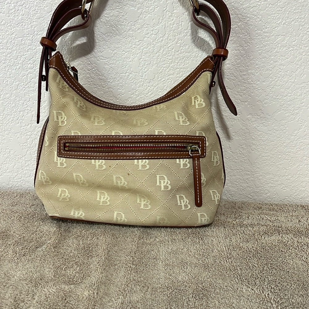 Dooney & Bourke Cream and Brown Women's Bag